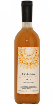 Kriecherlsirup 750 ml